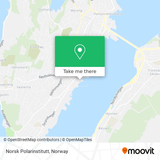 Norsk Polarinstitutt map