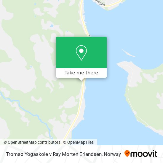 Tromsø Yogaskole v Ray Morten Erlandsen map