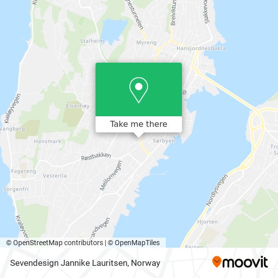 Sevendesign Jannike Lauritsen map
