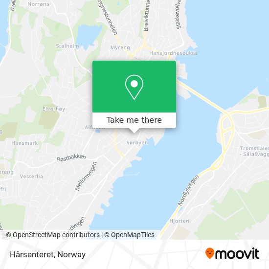 Hårsenteret map