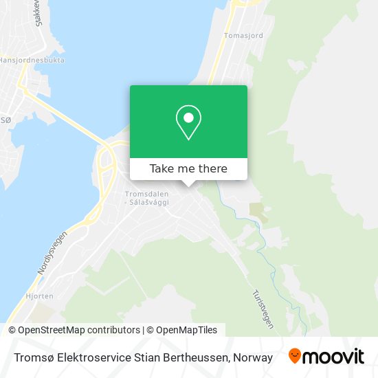 Tromsø Elektroservice Stian Bertheussen map