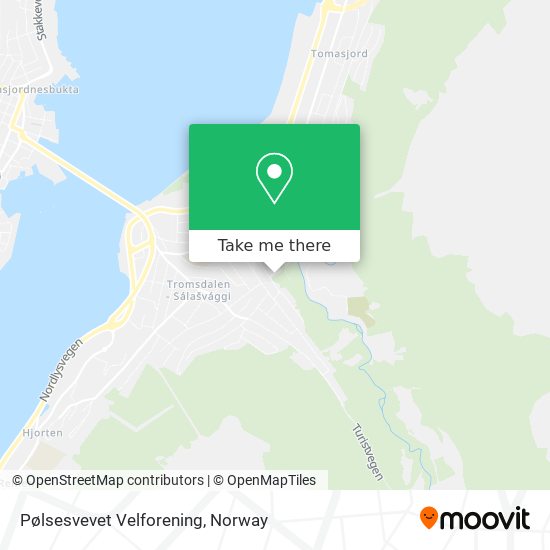 Pølsesvevet Velforening map