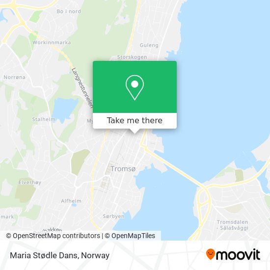 Maria Stødle Dans map