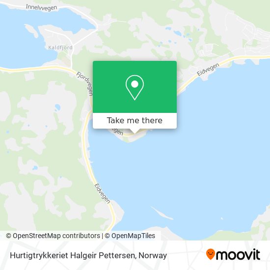 Hurtigtrykkeriet Halgeir Pettersen map