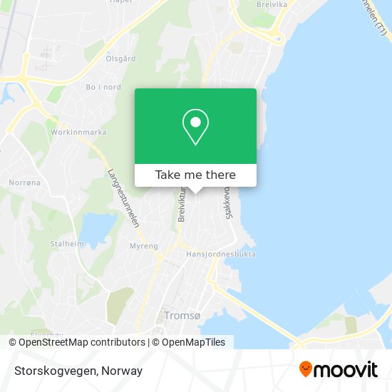 Storskogvegen map