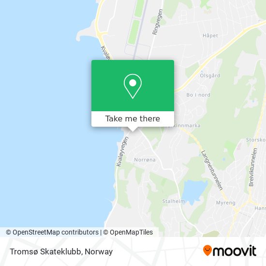 Tromsø Skateklubb map