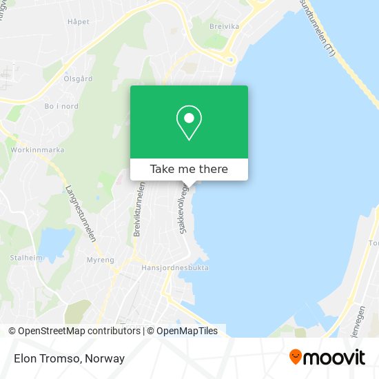 Elon Tromso map