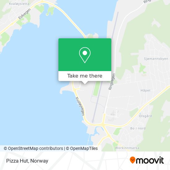 Pizza Hut map