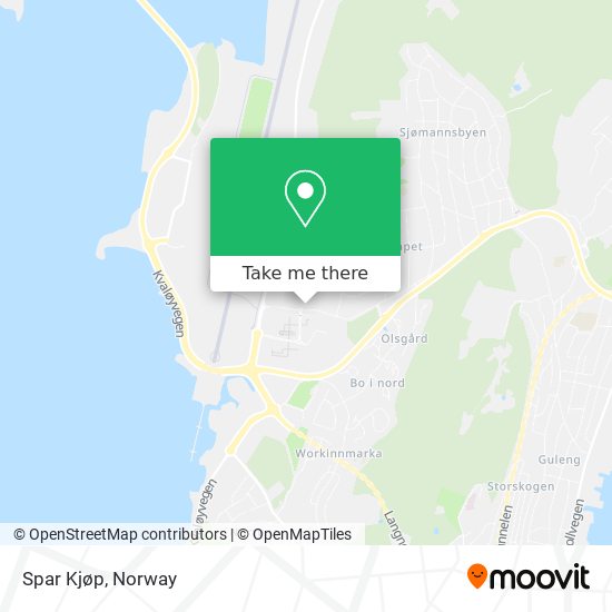 Spar Kjøp map