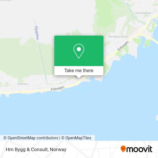 Hm Bygg & Consult map