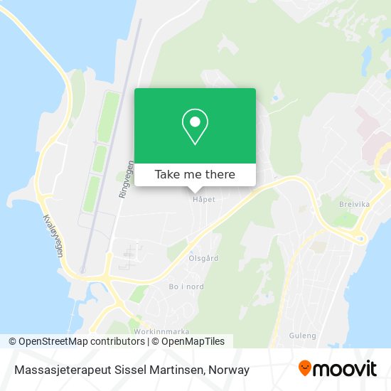 Massasjeterapeut Sissel Martinsen map