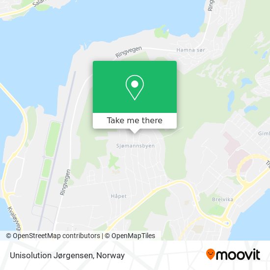 Unisolution Jørgensen map