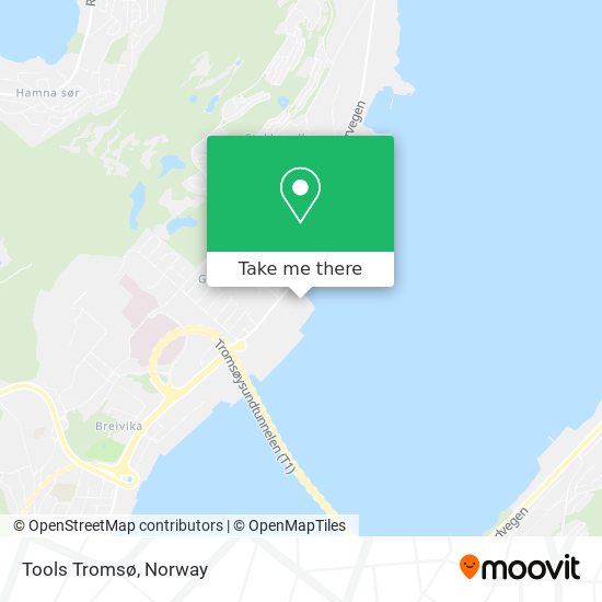 Tools Tromsø map