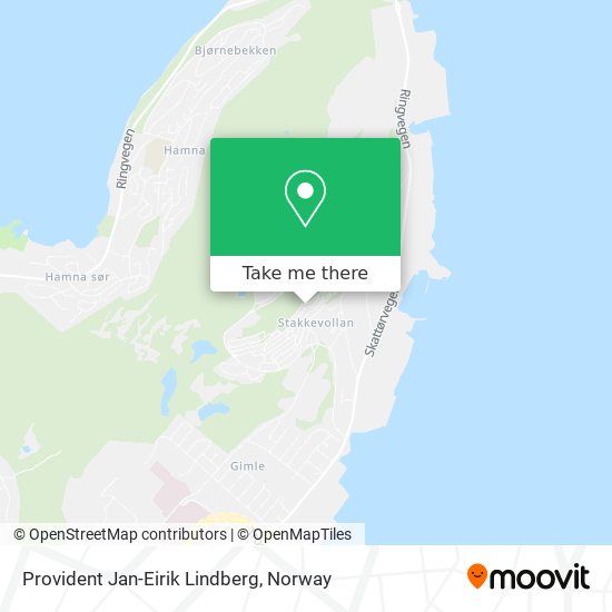 Provident Jan-Eirik Lindberg map