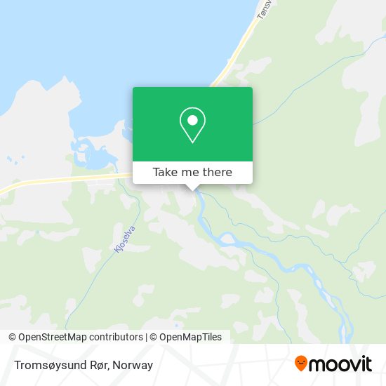 Tromsøysund Rør map