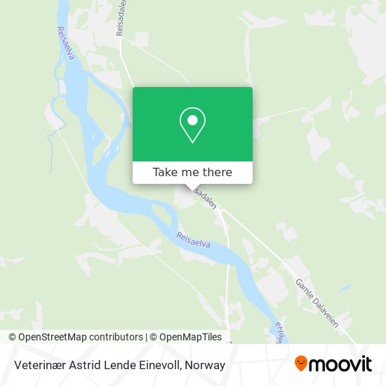 Veterinær Astrid Lende Einevoll map