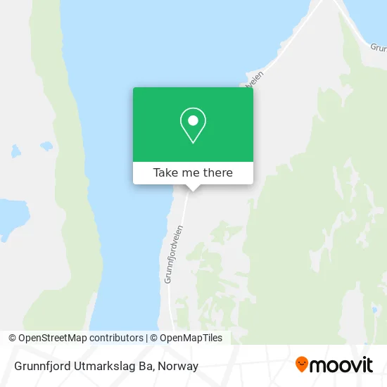 Grunnfjord Utmarkslag Ba map