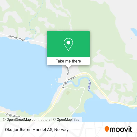 Oksfjordhamn Handel AS map