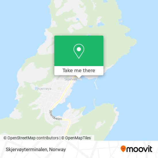 Skjervøyterminalen map