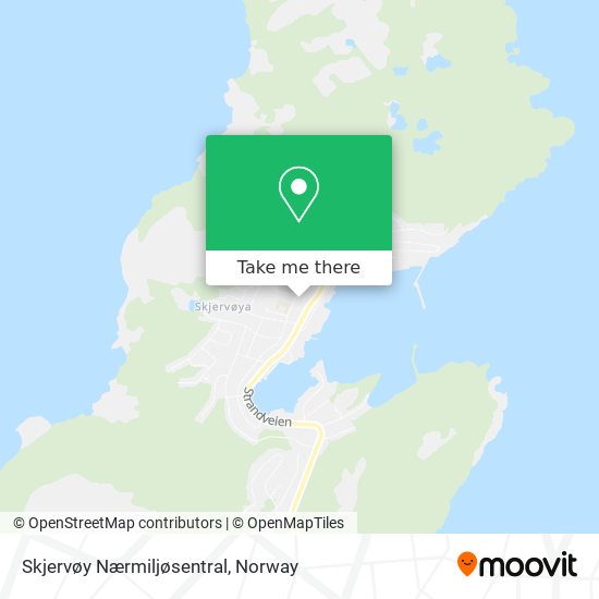 Skjervøy Nærmiljøsentral map