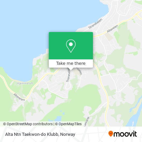 Alta Ntn Taekwon-do Klubb map