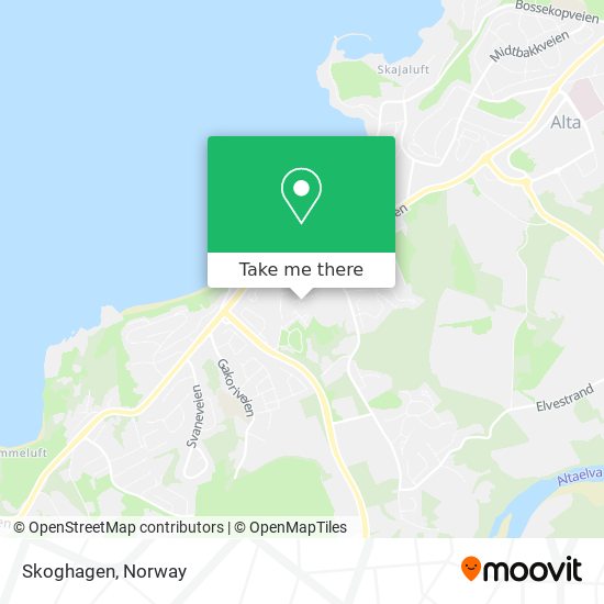 Skoghagen map