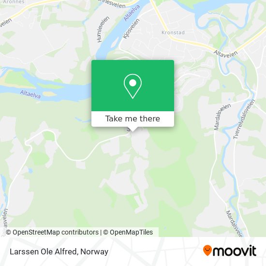 Larssen Ole Alfred map