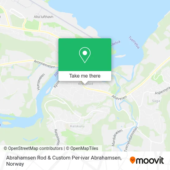 Abrahamsen Rod & Custom Per-ivar Abrahamsen map