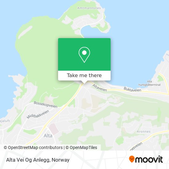 Alta Vei Og Anlegg map