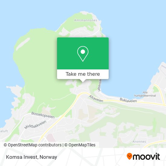 Komsa Invest map