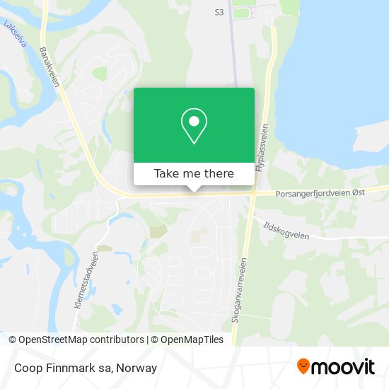 Coop Finnmark sa map