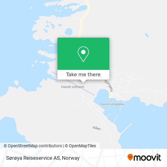 Sørøya Reiseservice AS map