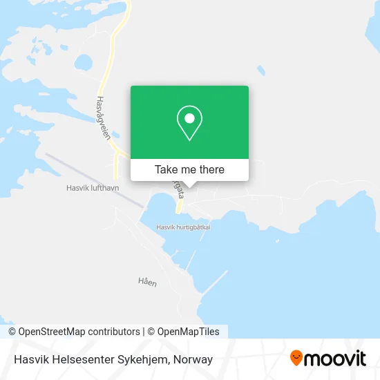 Hasvik Helsesenter Sykehjem map