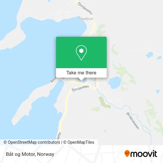 Båt og Motor map