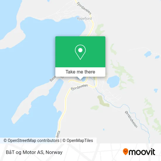 BåT og Motor AS map
