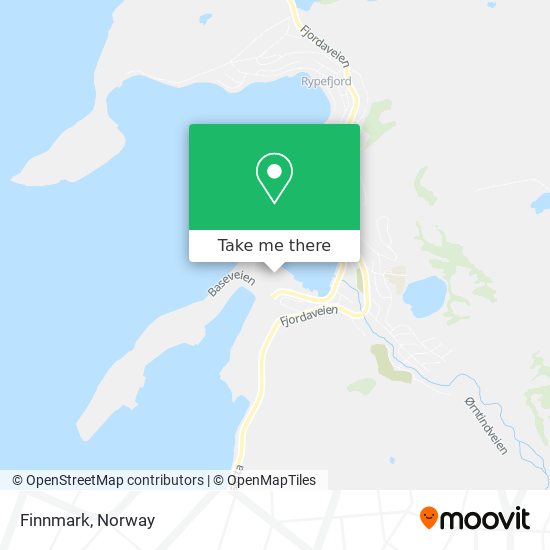 Finnmark map