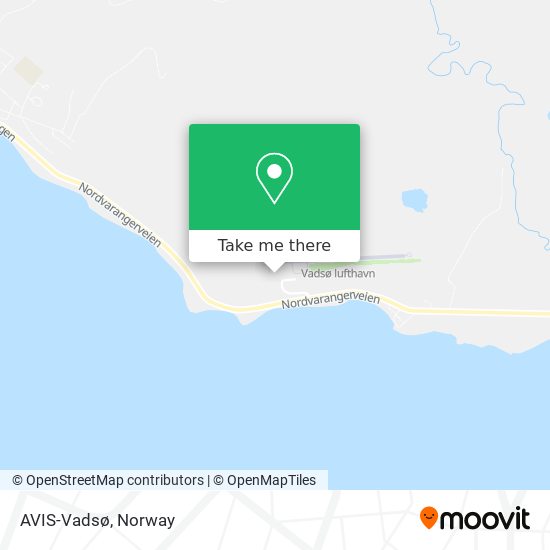 AVIS-Vadsø map