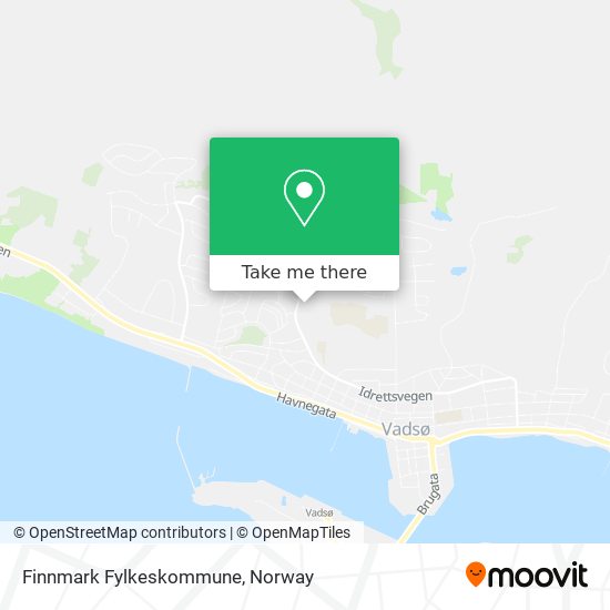 Finnmark Fylkeskommune map