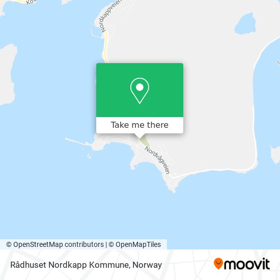 Rådhuset Nordkapp Kommune map