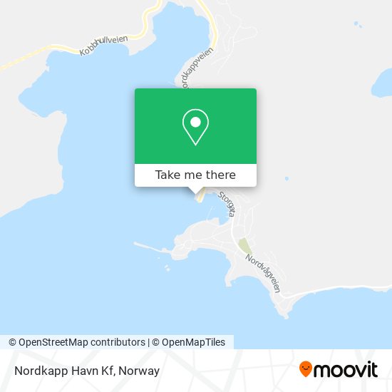 Nordkapp Havn Kf map