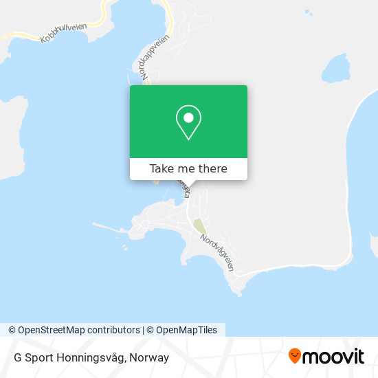G Sport Honningsvåg map