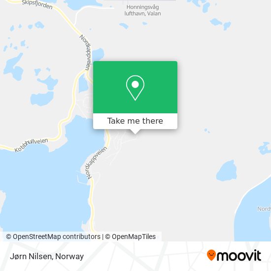 Jørn Nilsen map