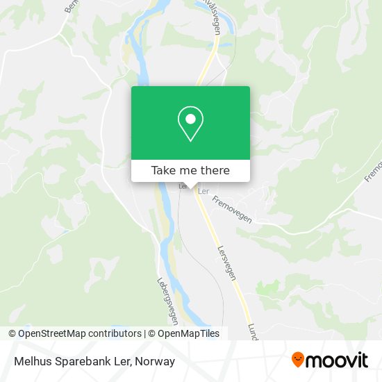 Melhus Sparebank Ler map