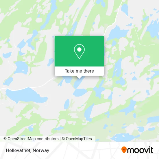 Hellevatnet map