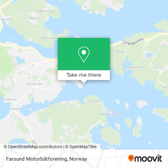 Farsund Motorbåtforening map