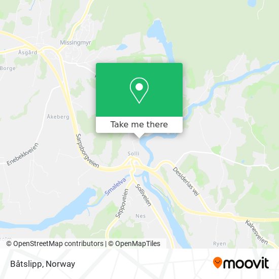 Båtslipp map