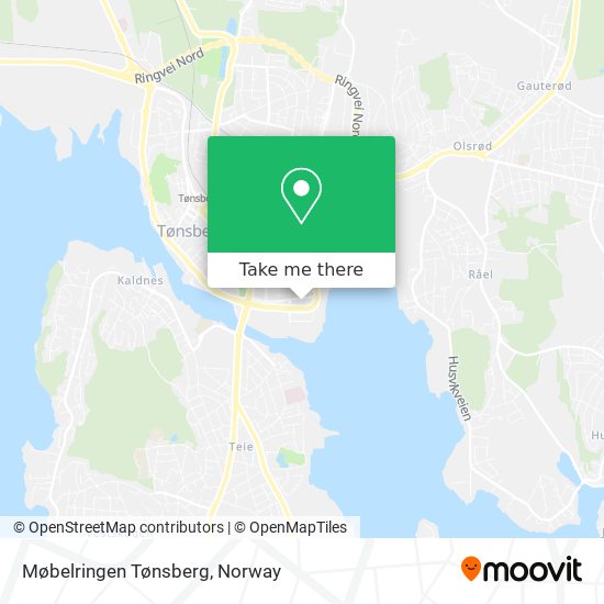 Møbelringen Tønsberg map