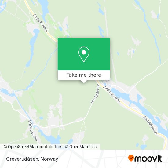 Greverudåsen map