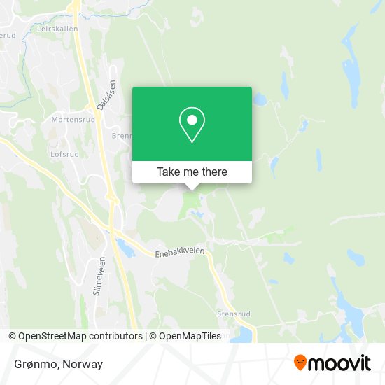 Grønmo map