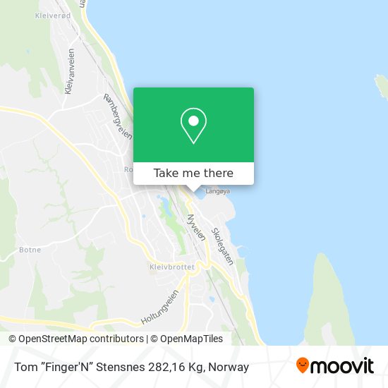 Tom ”Finger'N” Stensnes 282,16 Kg map
